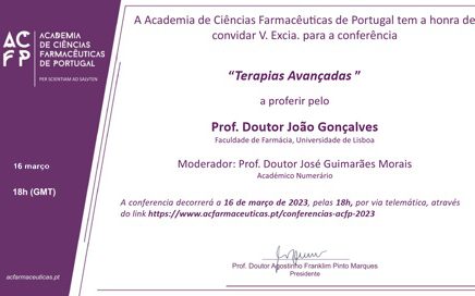 Conferências ACFP 2023 – Terapias Avançadas