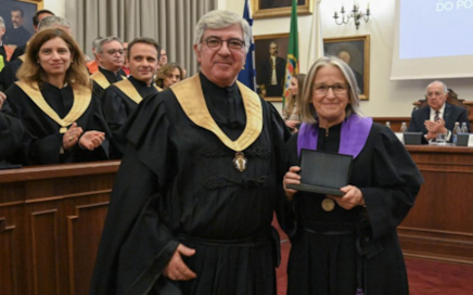 A Profª Doutora Natércia Teixeira é Professora Emérita da Universidade do Porto